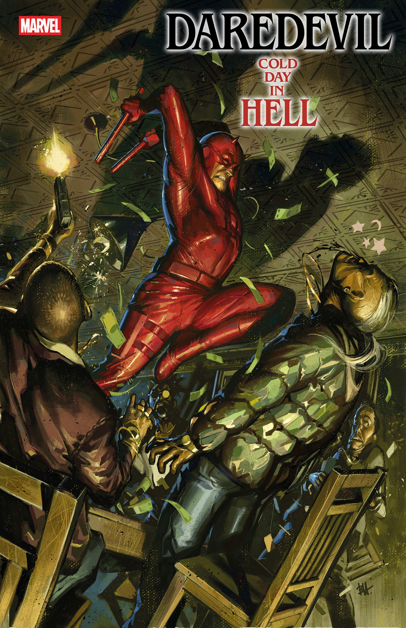 Daredevil: Cold Day In Hell #1 Ben Harvey Variant