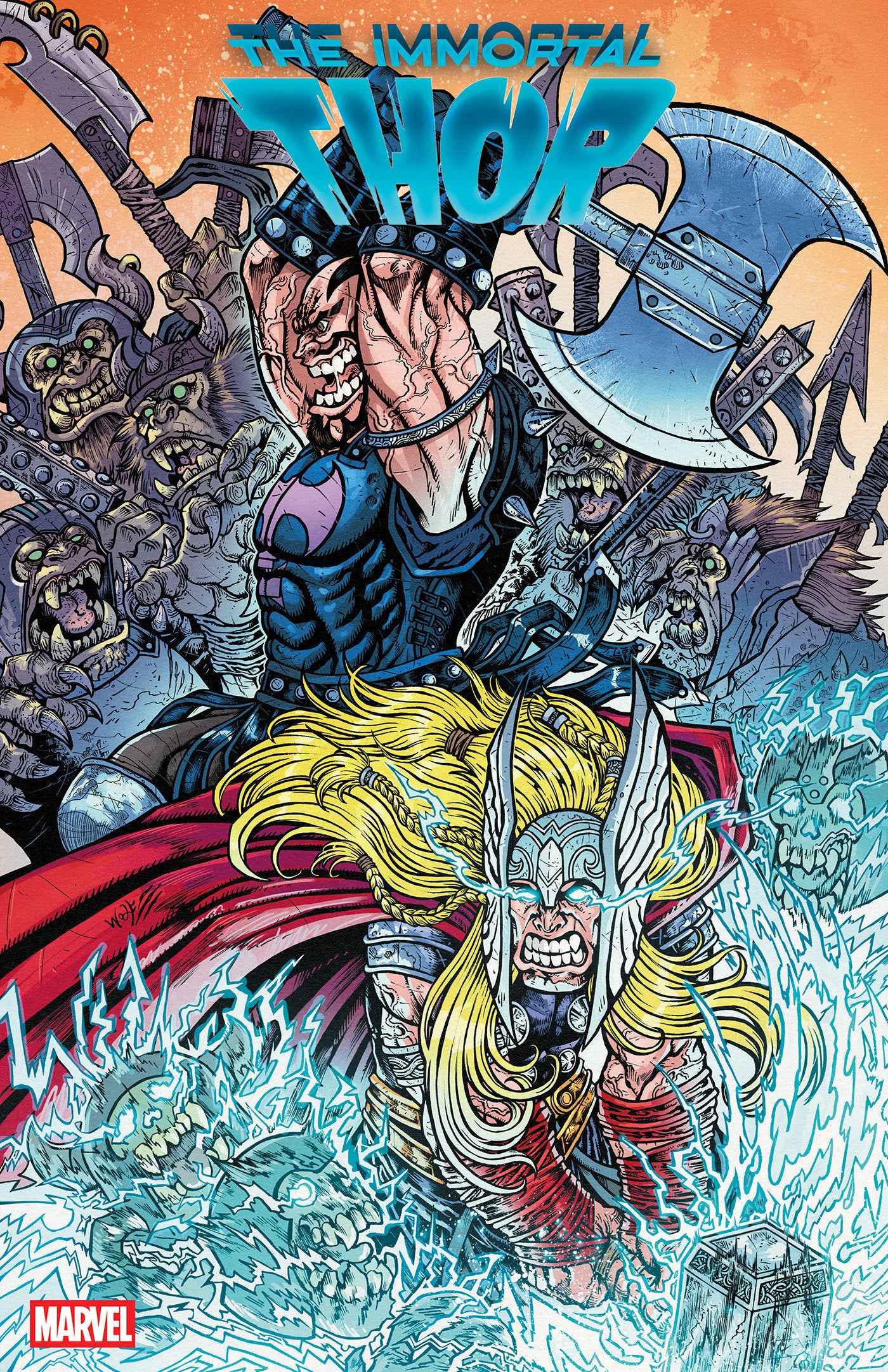 Immortal Thor #23 Maria Wolf Variant