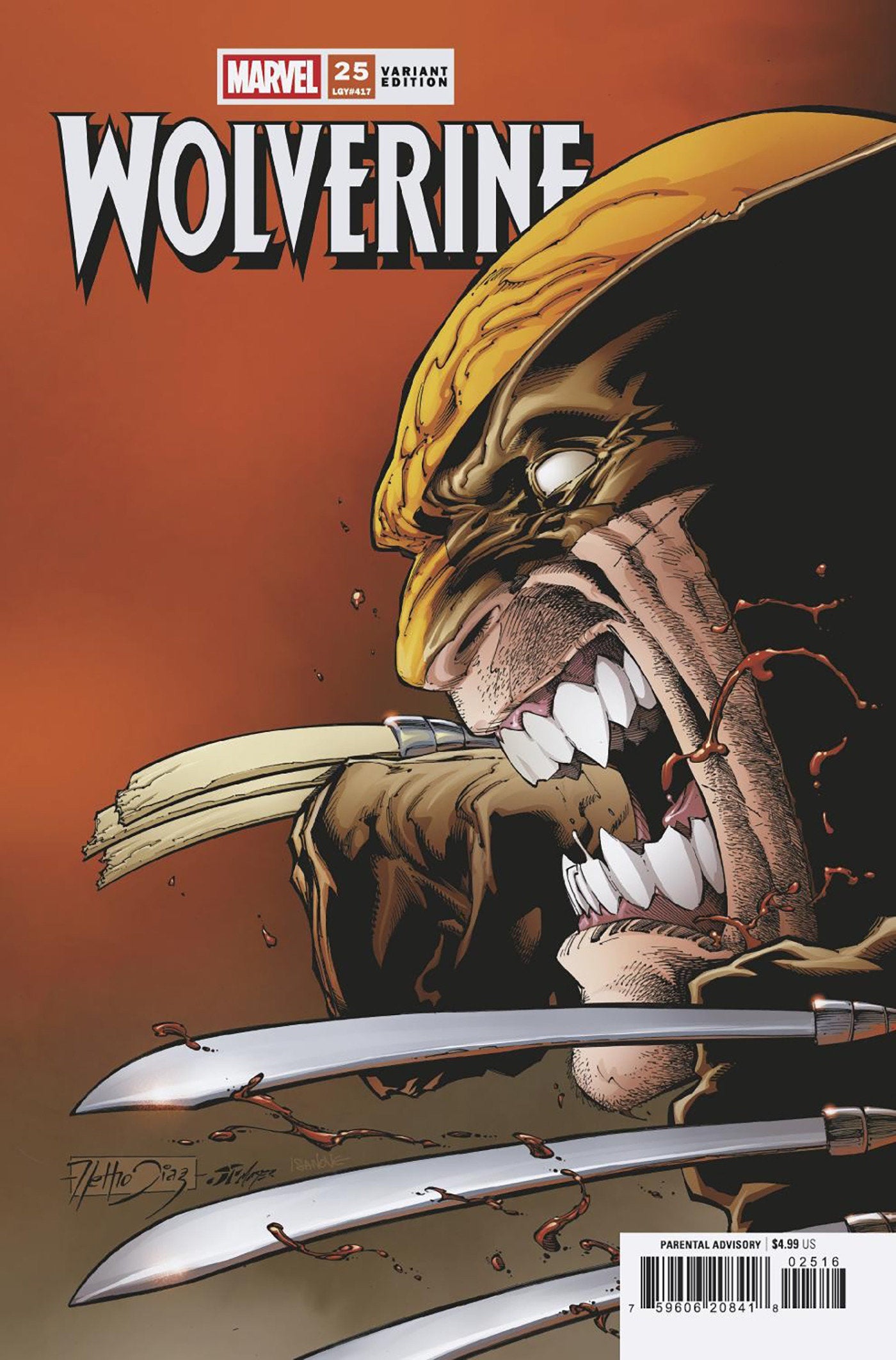 Wolverine #25 Netho Diaz Variant