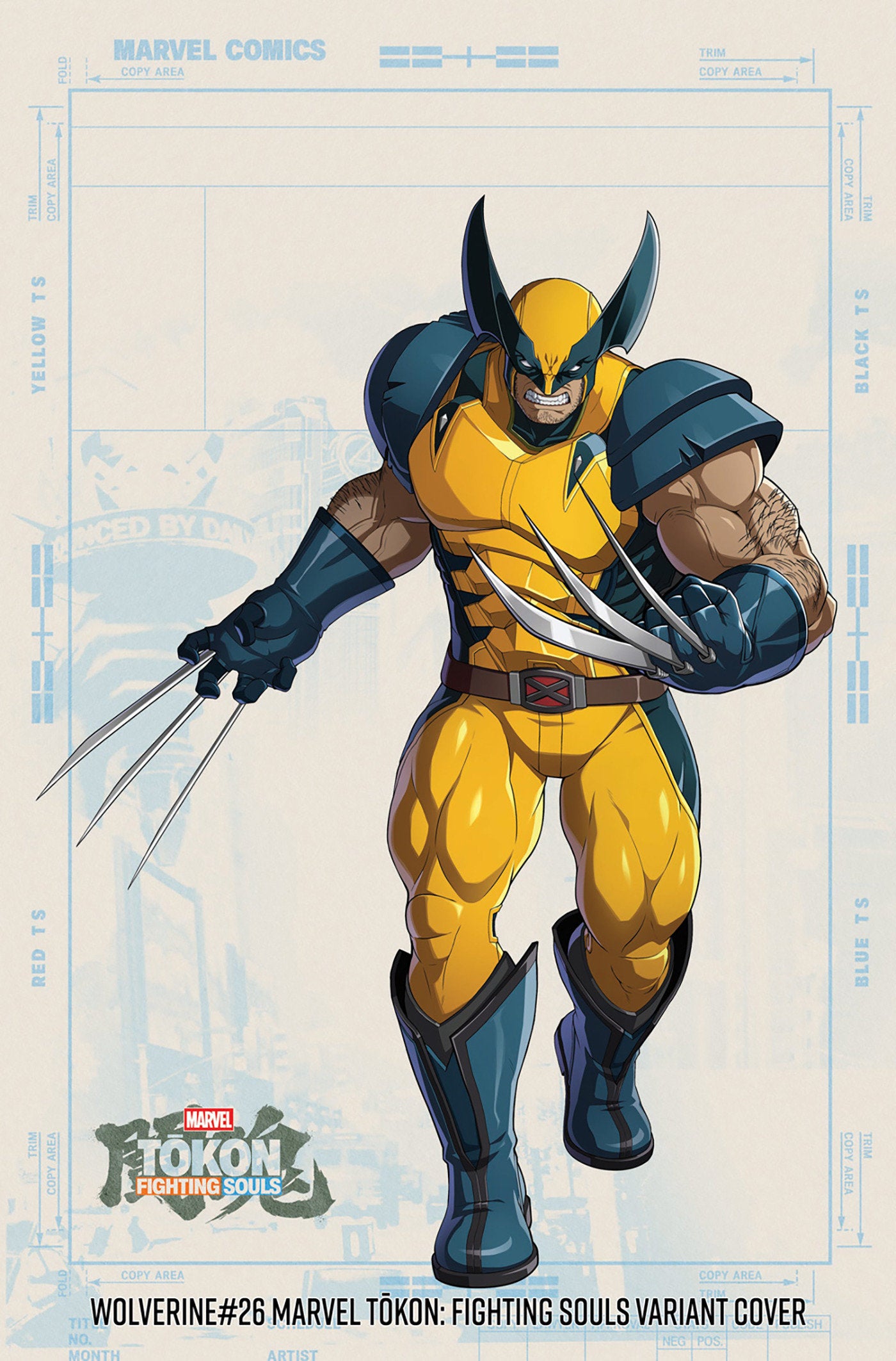 Wolverine #26 Marvel Tokon: Fighting Souls Variant