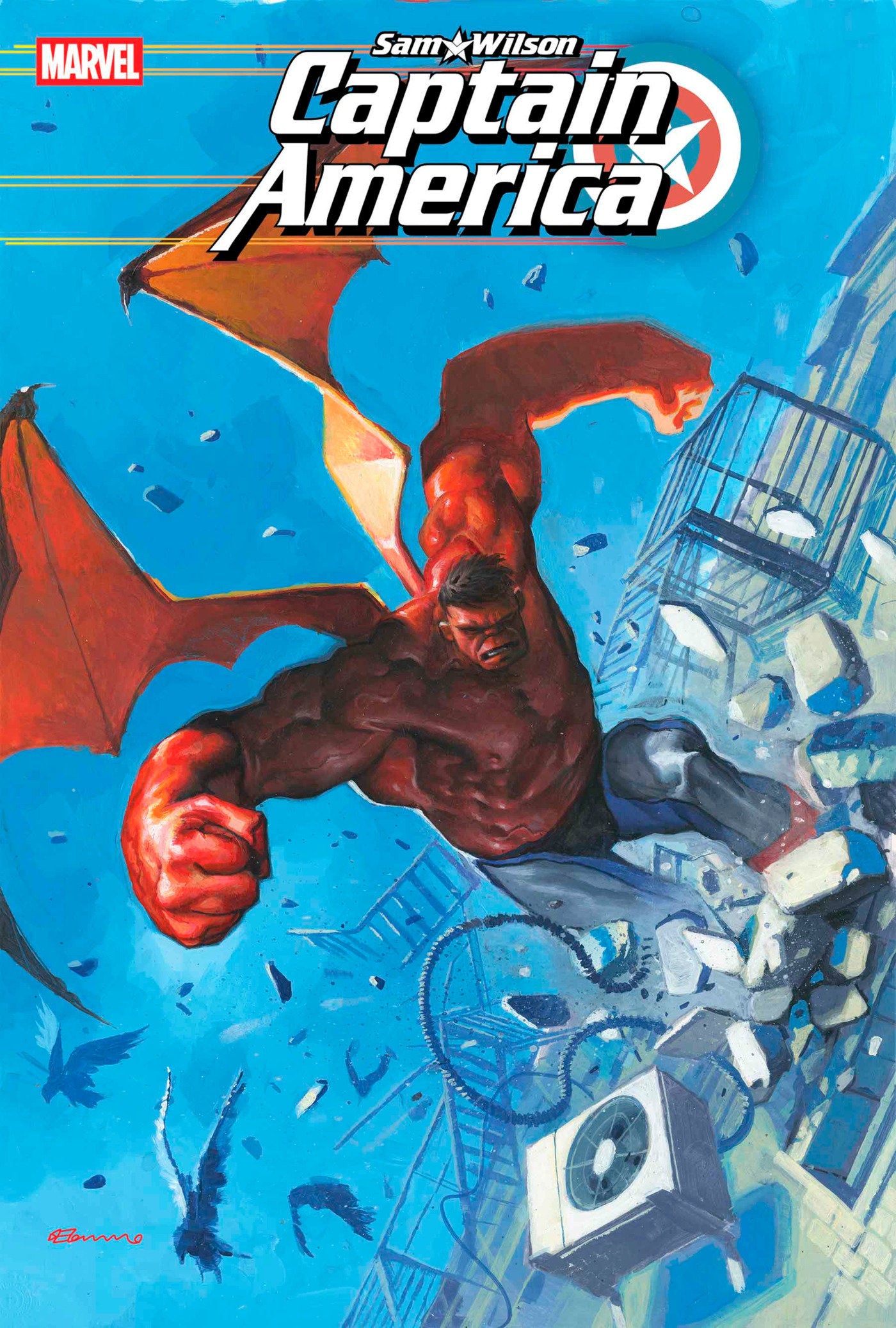 Sam Wilson, Captain America #5 Fabrizio De Tommaso Variant