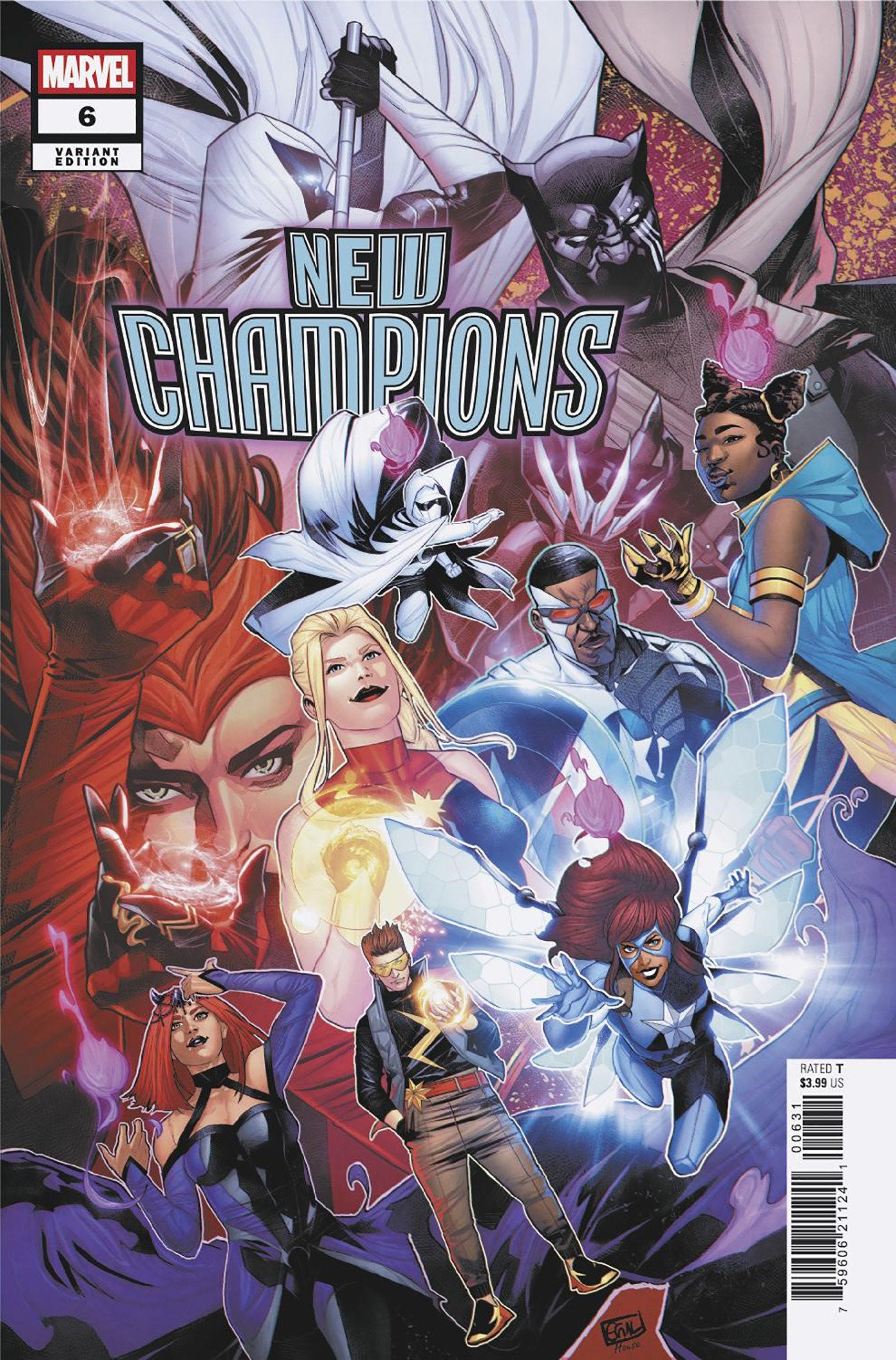 New Champions #6 Edwin Galmon Variant