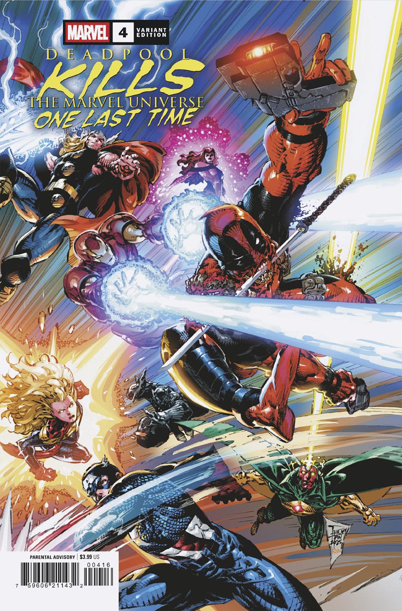 Deadpool Kills The Marvel Universe One Last Time #4 Philip Tan Variant