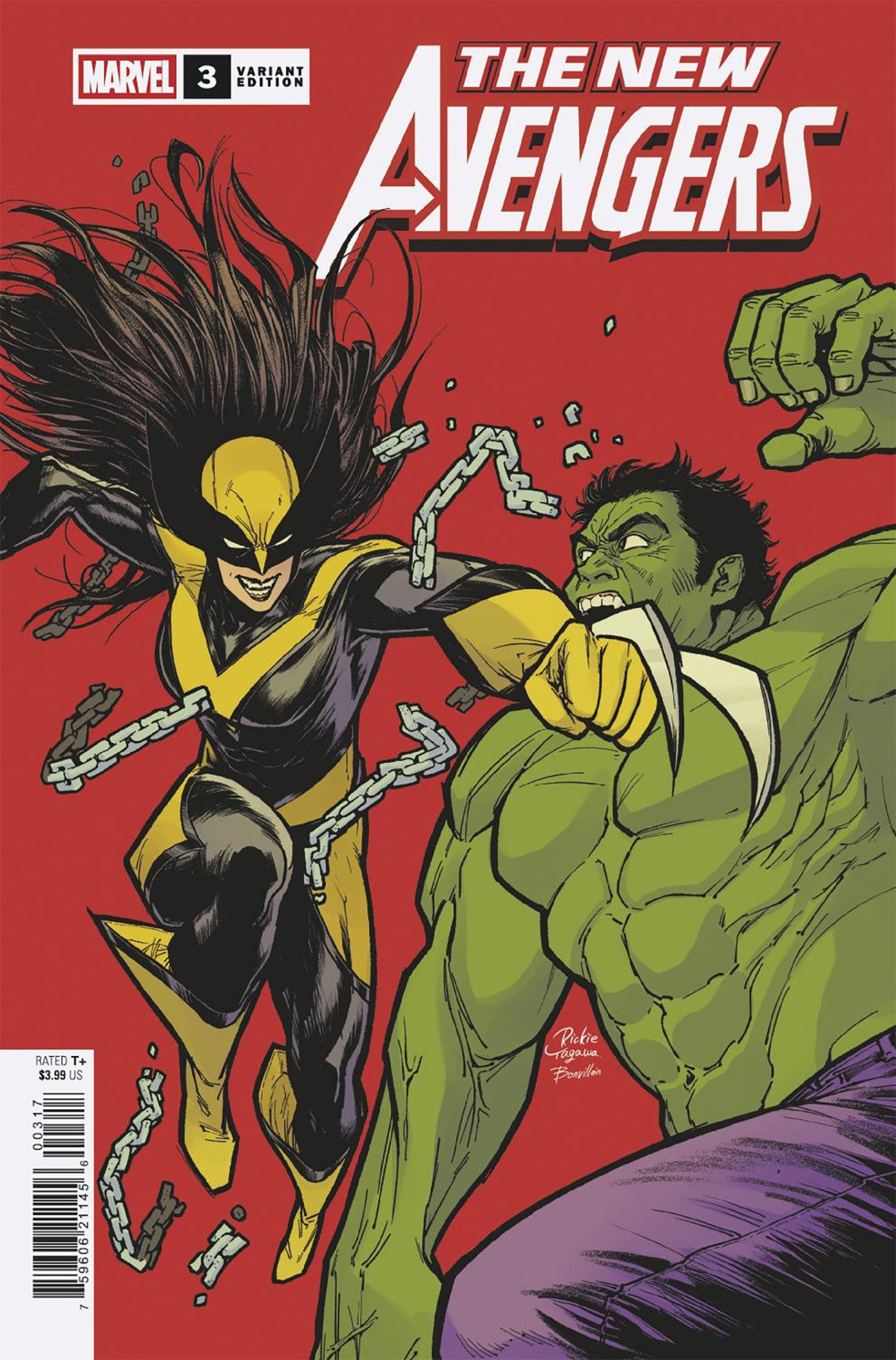 New Avengers #3 Rickie Yagawa Variant