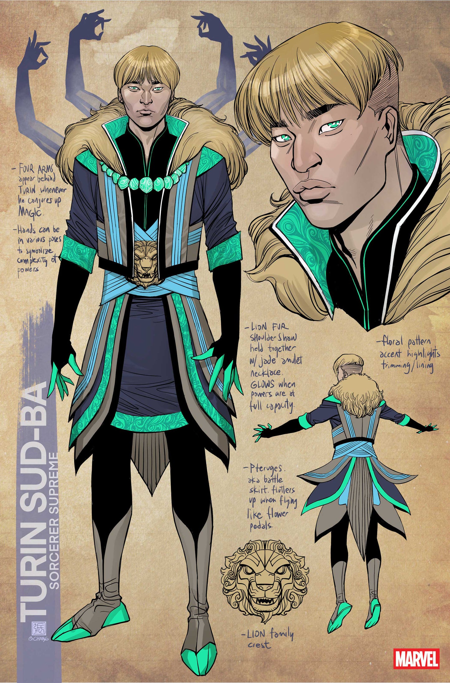 Sorcerer Supreme #7 Bernard Chang Design Variant
