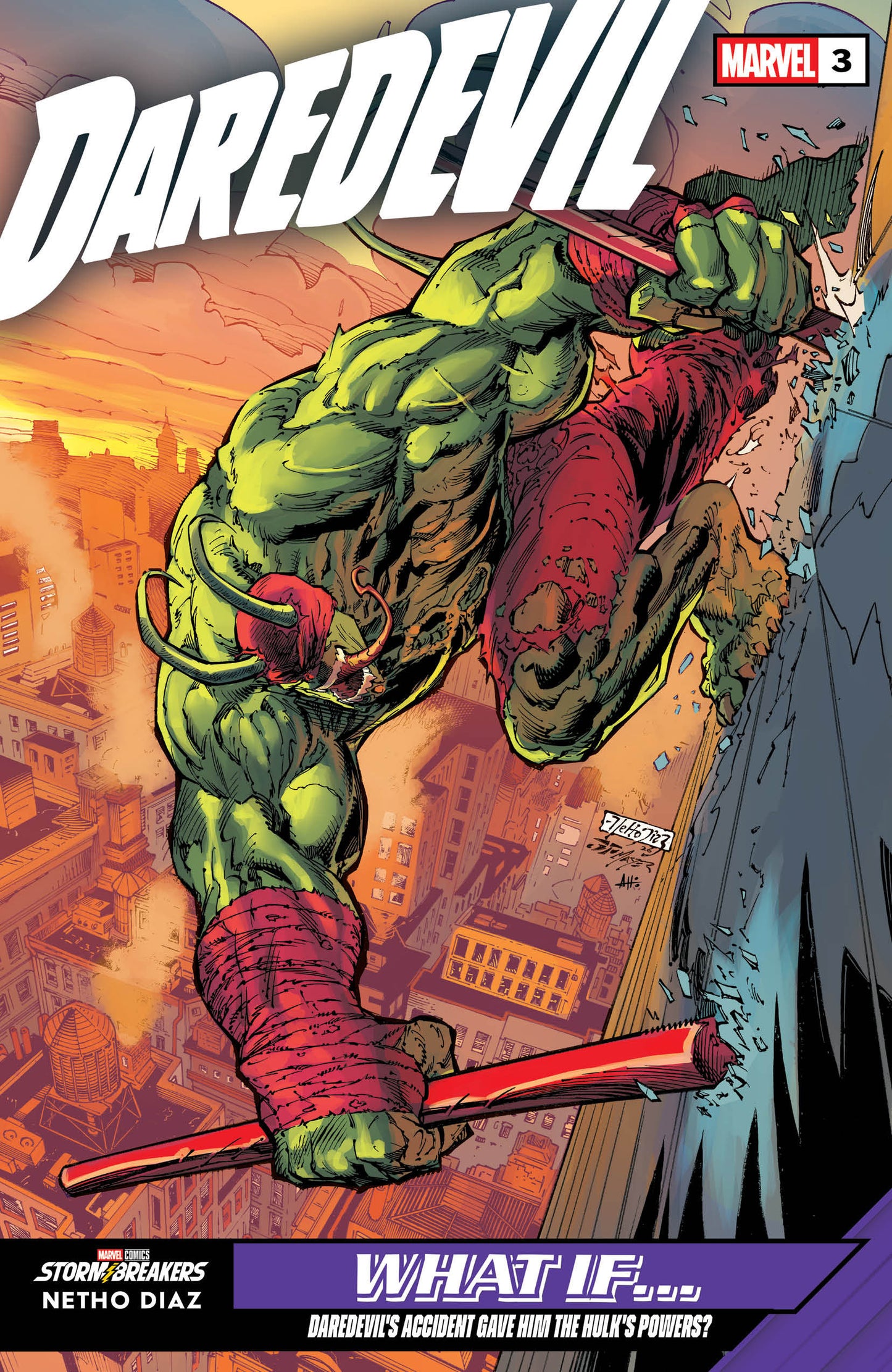 Daredevil #3 Netho Diaz What If...? Variant