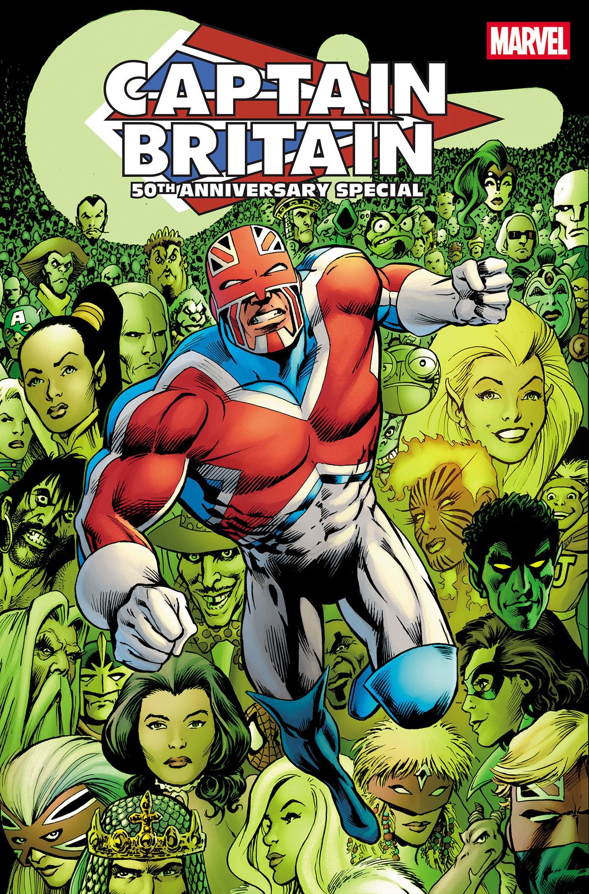 Captain Britain 50 Th Anniversary Special #1