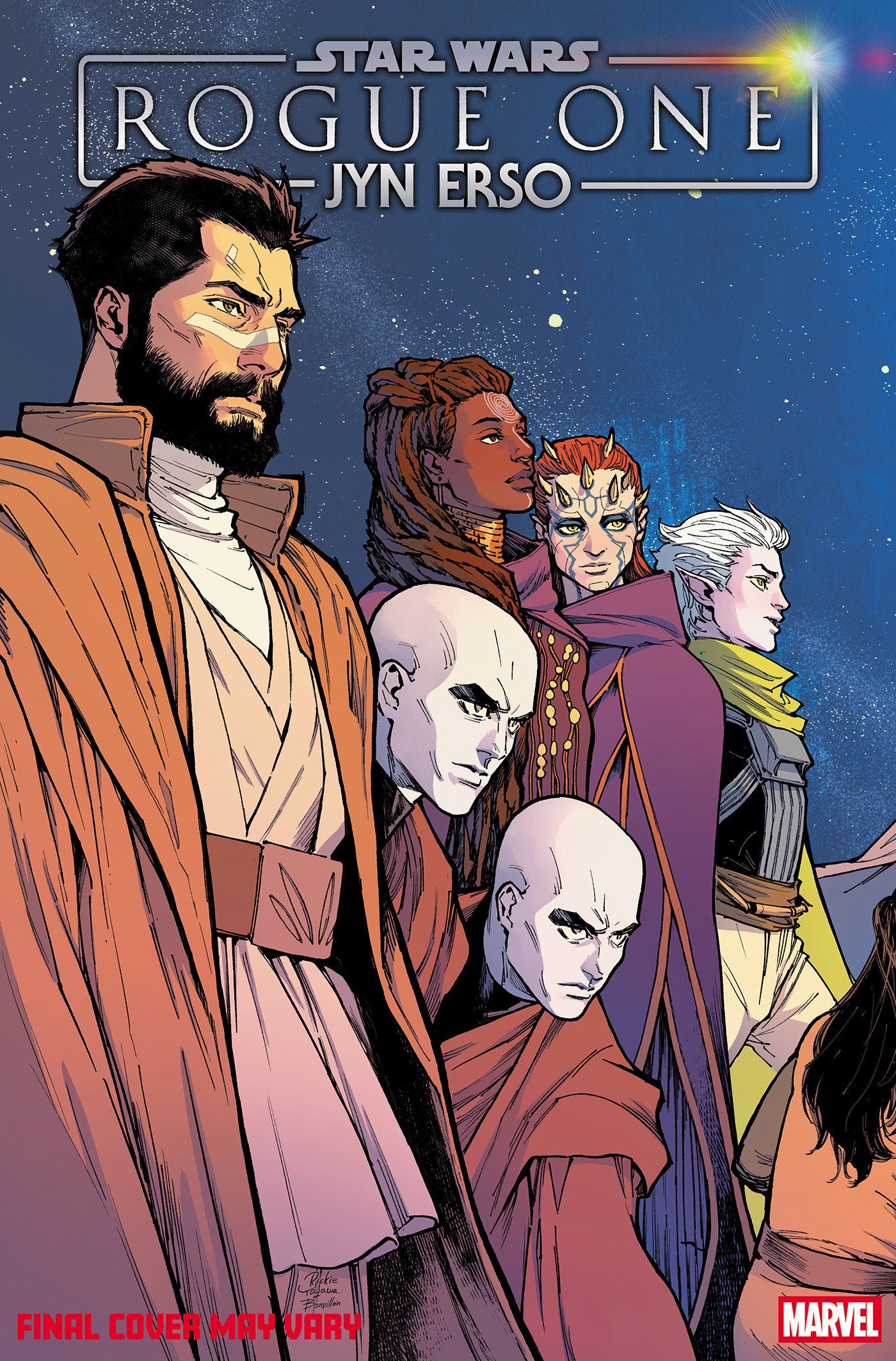 Star Wars: Rogue One Jyn Erso #1 Rickie Yagawa 3 Part Connecting Pride Variant