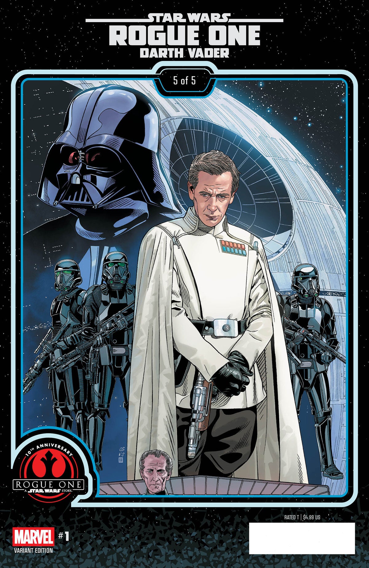 Star Wars: Rogue One Darth Vader #1 Chris Sprouse Rogue One 10 Th Anniversary Variant