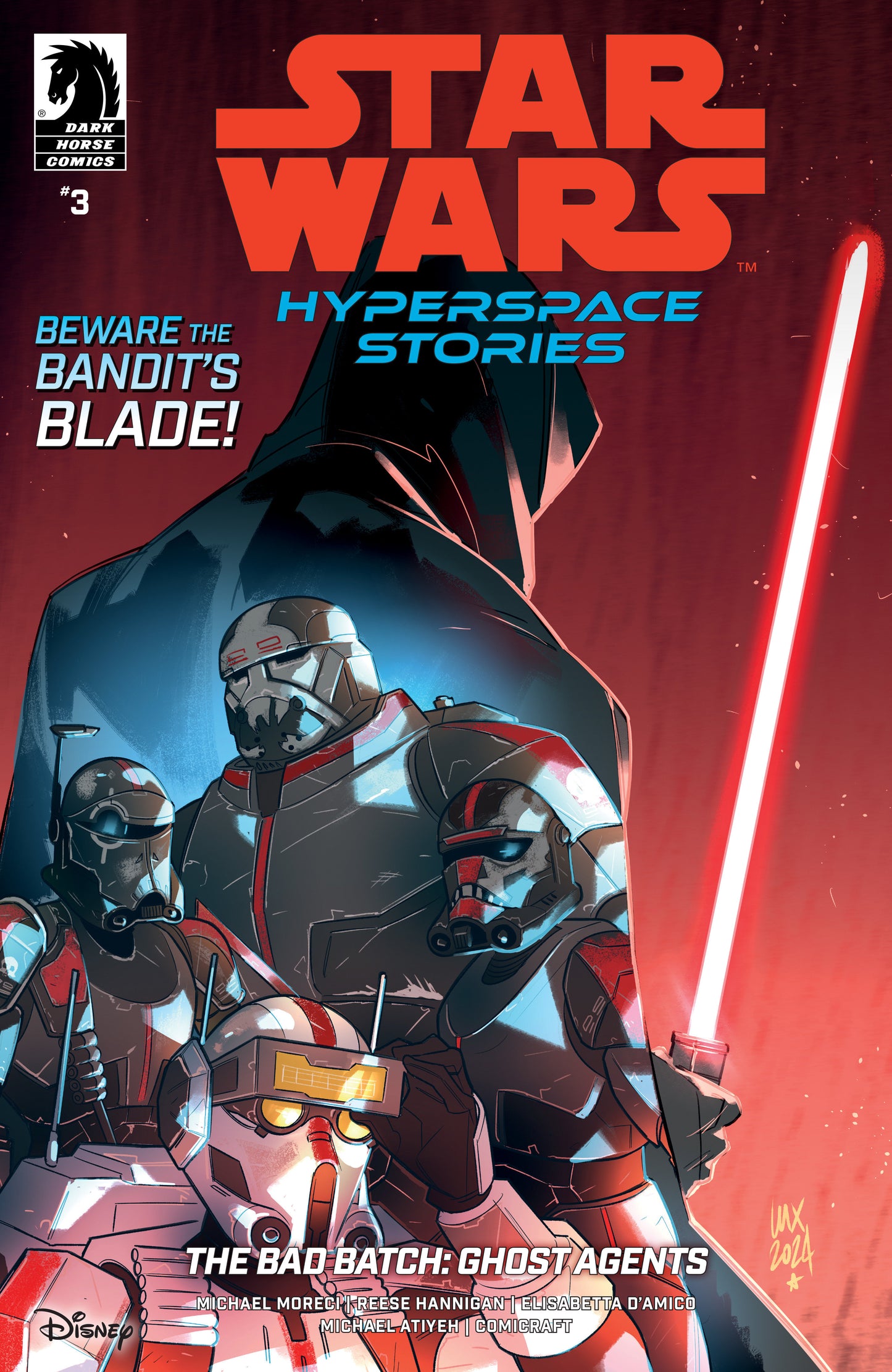 Star Wars: Hyperspace Stories-The Bad Batch--Ghost Agents #3 (Cover A) (Valeria Favoccia)
