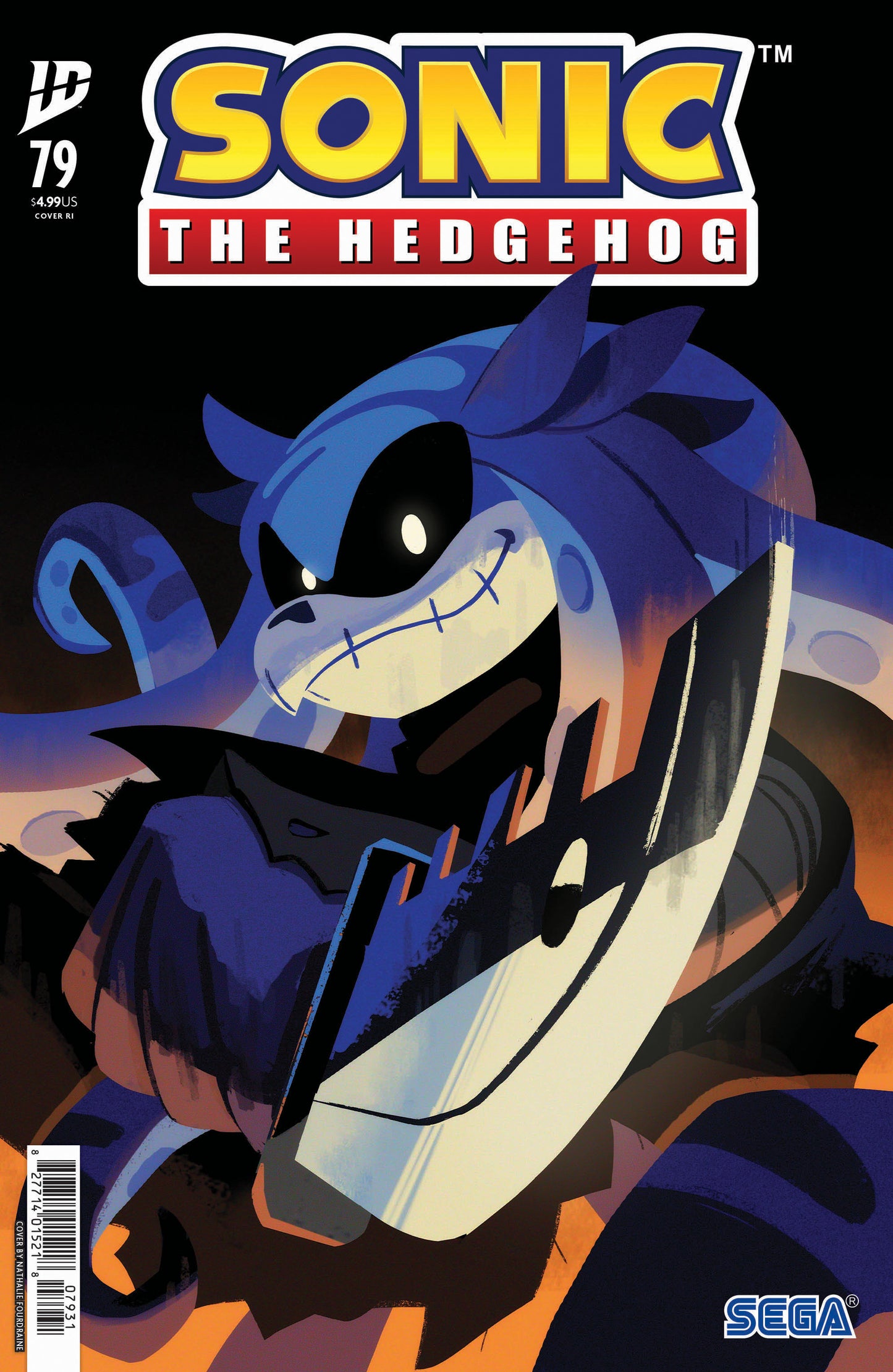 Sonic The Hedgehog #79 Variant Ri (10) (Fourdraine)