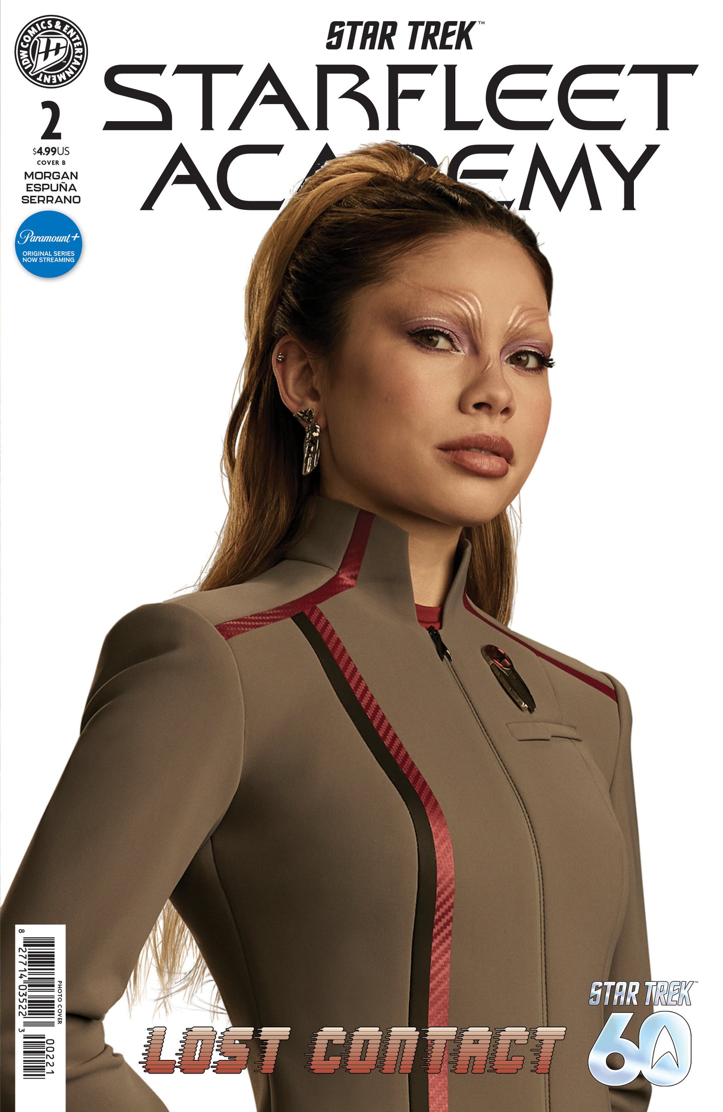 Star Trek: Starfleet Academy Lost Contact #2 Variant B (Photo Variant)