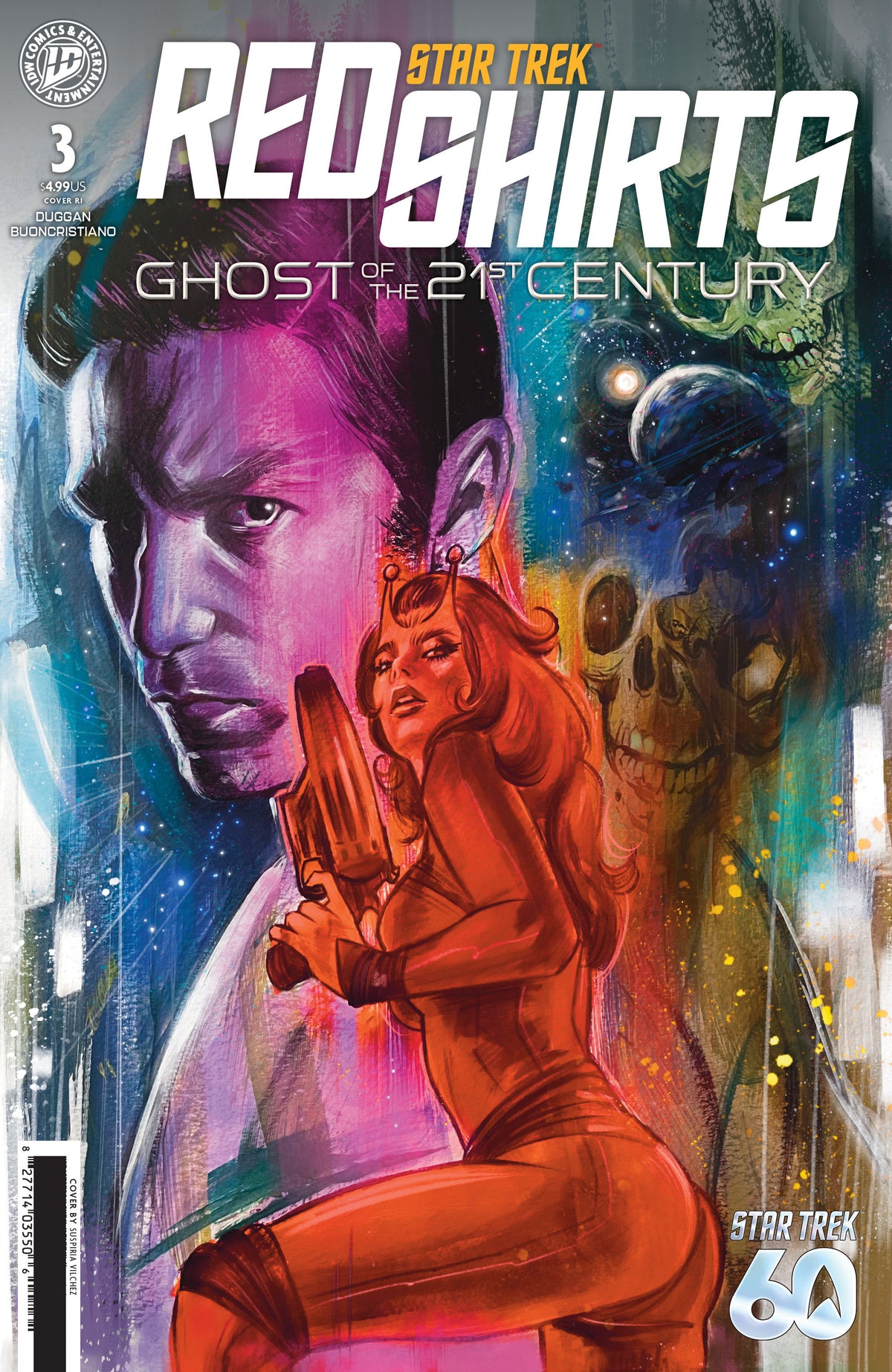 Star Trek: Red Shirts Ghost Of The 21st Century #3 Variant Ri (10) (Vilchez)