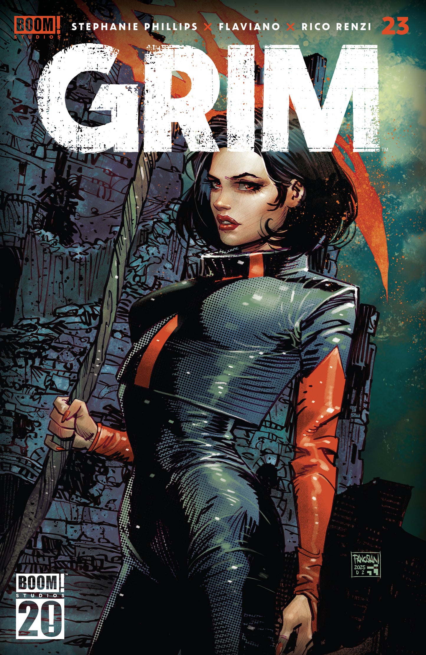 Grim #23 C Boom 20th Anniversary Variant (Dressed, Panosian)