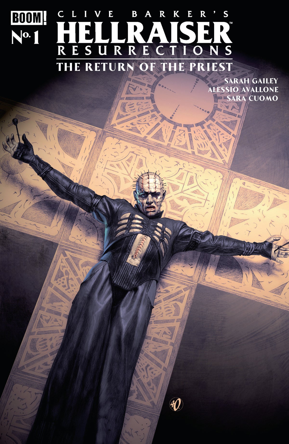 Hellraiser: Resurrections The Return Of The Priest #1 G Foc Reveal Variant (Dressed, Olivetti)