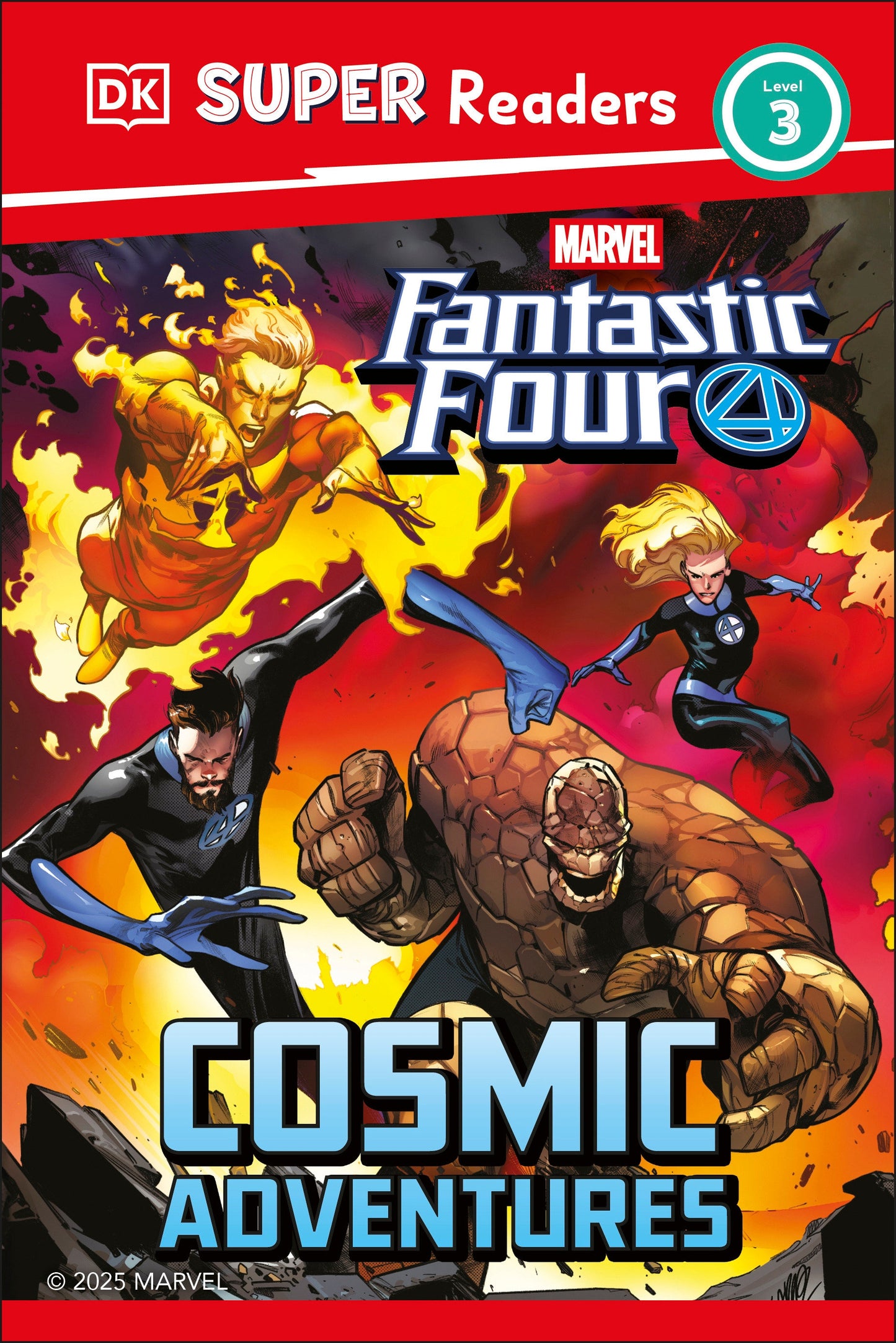 Dk Super Readers Level 3 Marvel Fantastic Four Cosmic Adventures