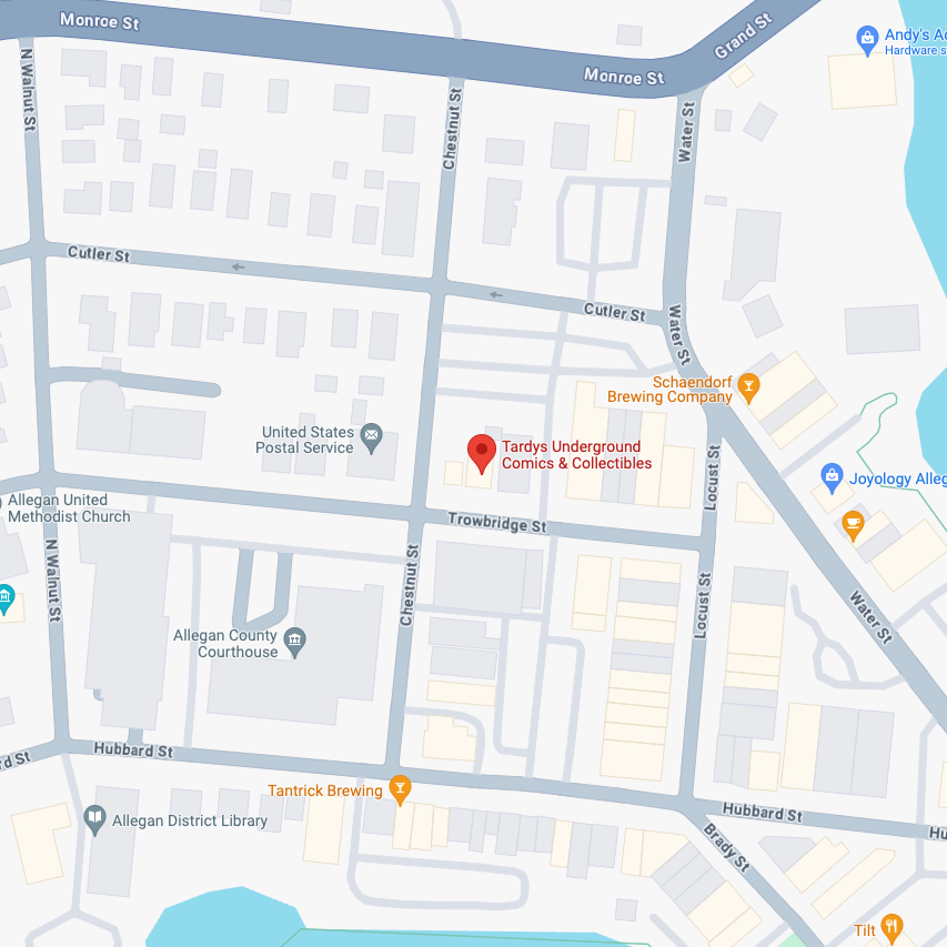 Tardys Underground Map View