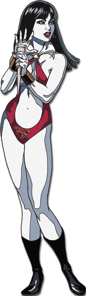 Linsner Vampirella 50th Ann Premium Enamel Pin