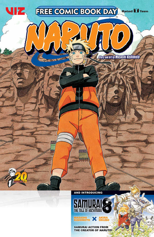 Free Comic Book Day 2020 Naruto Samurai 8 Viz Manga