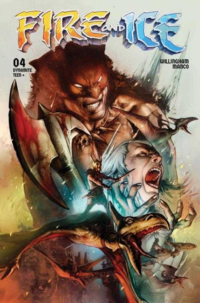 Fire And Ice #4 Cover B Leonardo Manco Variant