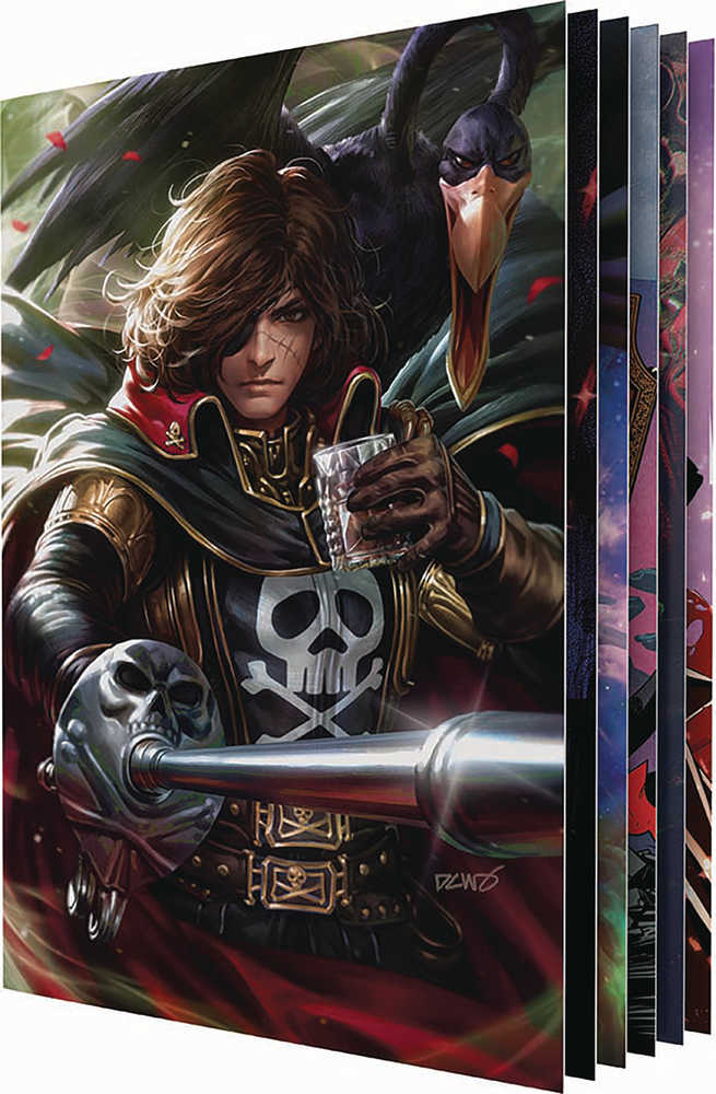 Space Pirate Capt Harlock Collector's Full Art Cover Pack