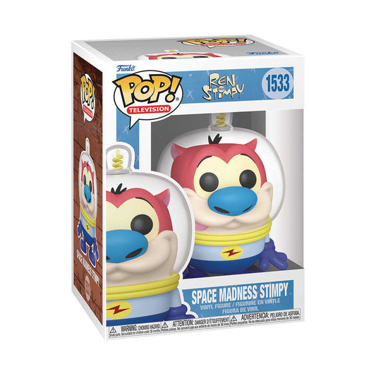 Pop TV Nick Rewind Stimpy Space Suit Vinyl Figure