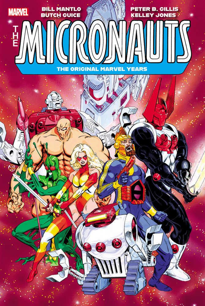 Micronauts: The Original Marvel Years Omnibus Volume. 3 Michael Golden Cover