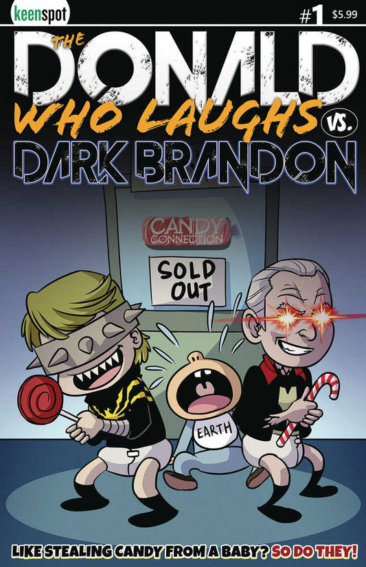 Donald Who Laughs vs Dark Brandon #1 Cover E Dark Babies