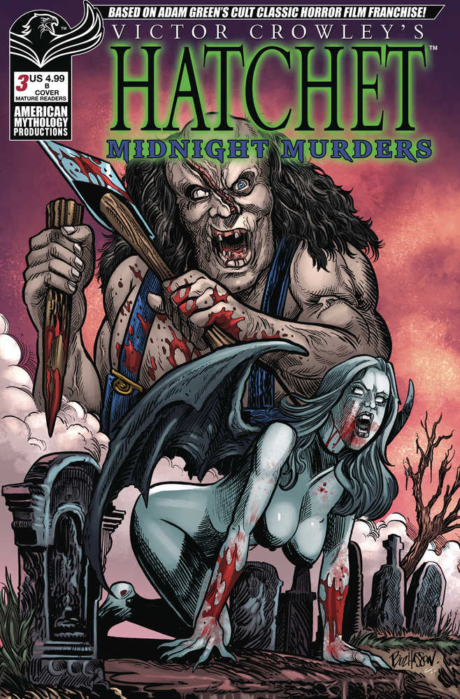 Hatchet Midnight Murders #3 Cover B Hasson
