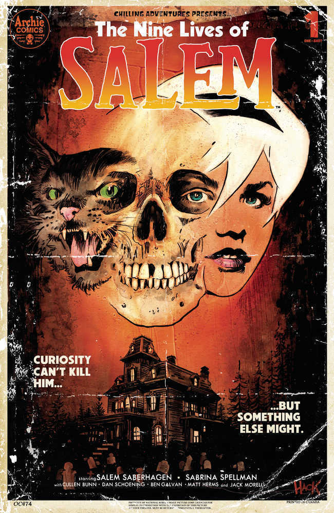 Nine Lives Of Salem One Shot Cover B Robert Hack