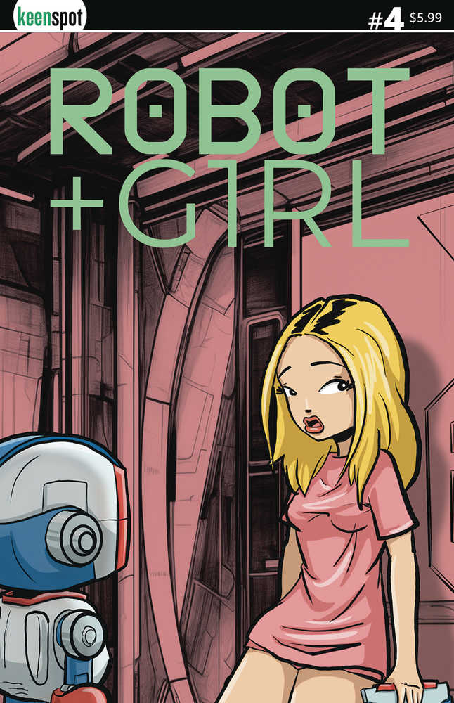 Robot + Girl #4 Cover A Mike White