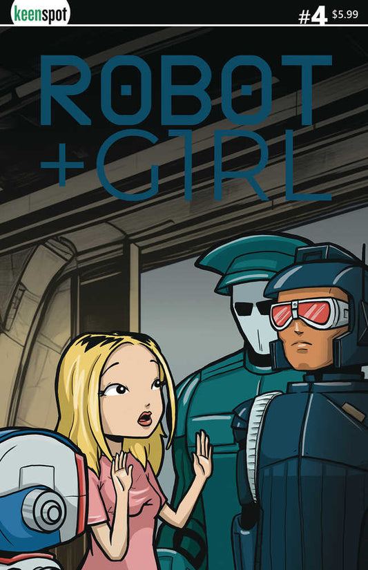 Robot + Girl #4 Cover B Mike White