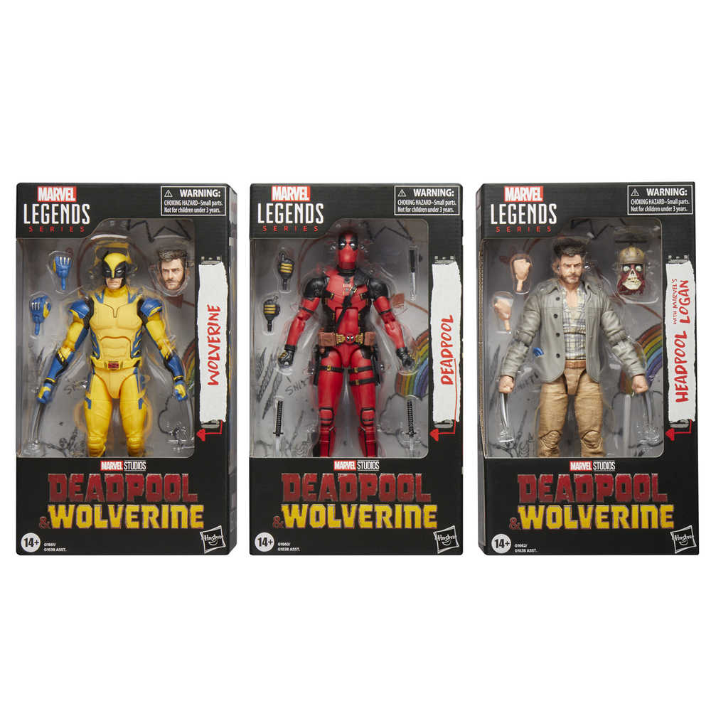 Deadpool & Wolverine Legends 6in Action Figure Assortment