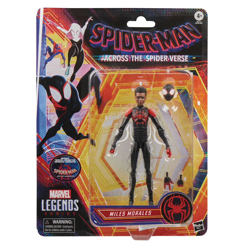 Spider-Man Atsv Legends 6in Miles Morales Action Figure