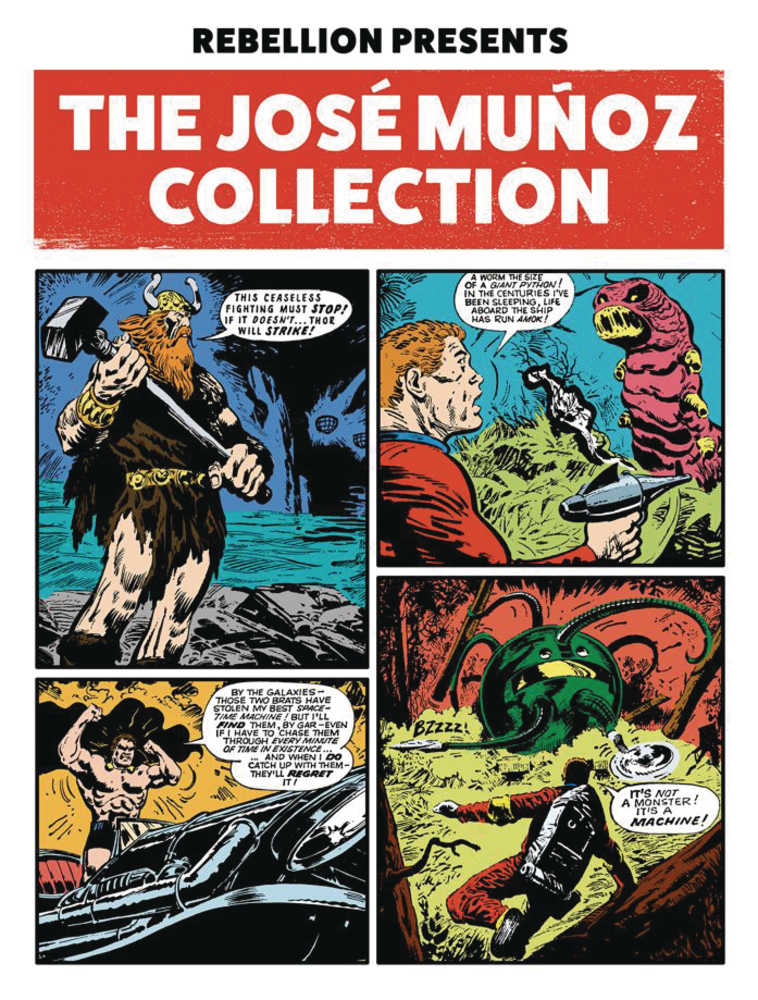 Rebellion Presents The Jose Munoz Collection TPB