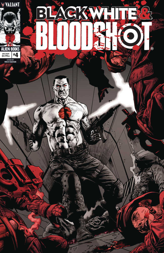 Black White & Bloodshot #4 (Of 4) Cover B Suayan (Mature)