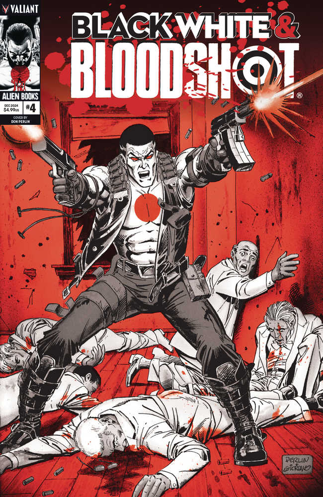 Black White & Bloodshot #4 (Of 4) Cover C Perlin (Mature)