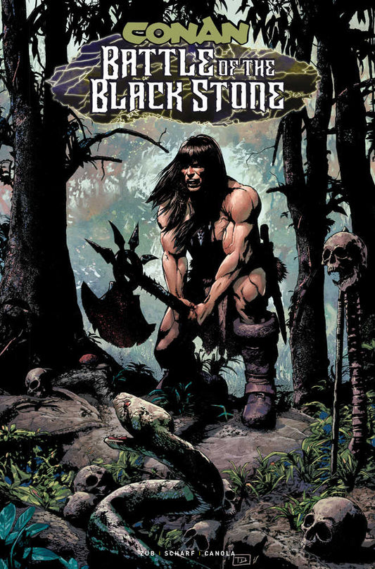 Conan the Barbarian Battle Blackstone #4 (Of 4) Cover A Nachlik (M