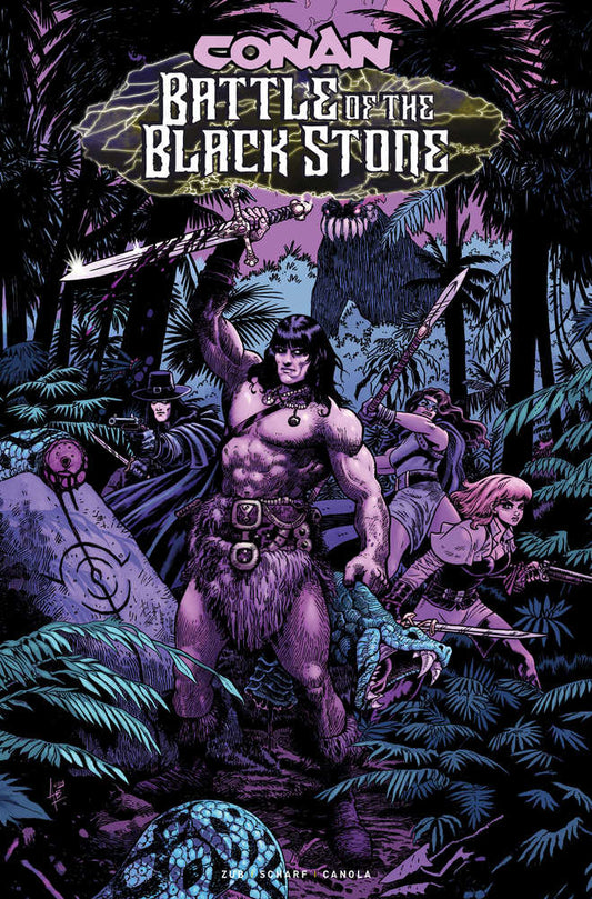 Conan the Barbarian Battle Blackstone #4 (Of 4) Cover B Belanger (