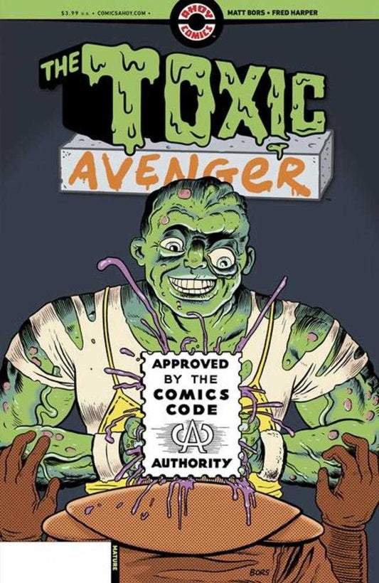 Toxic Avenger #3 (Of 5) Cover B 3 Copy Matt Bors Unlock Variant (Mature)