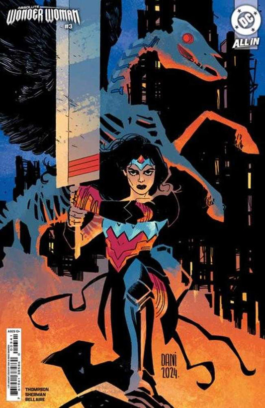 Absolute Wonder Woman #3 Cover D 1 in 25 Dani Card Stock Variant