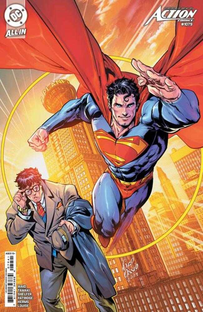 Action Comics #1079 Cover D 1 in 25 Fico Ossio Card Stock Variant