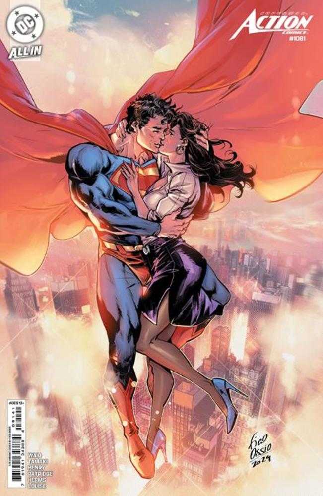 Action Comics #1081 Cover D 1 in 25 Fico Ossio Card Stock Variant