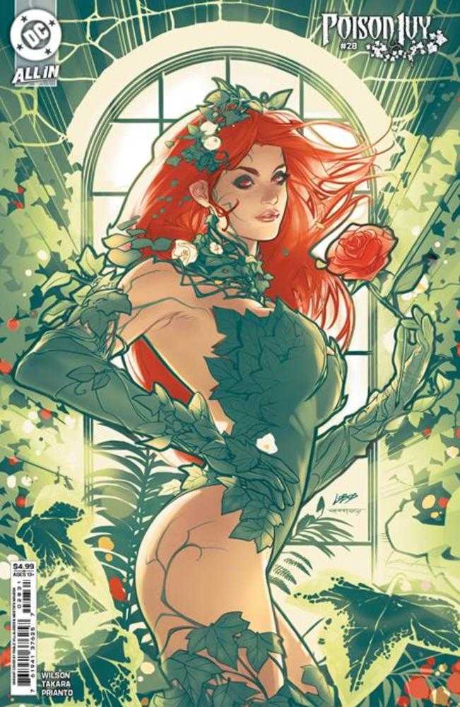 Poison Ivy #28 Cover C Pablo Villalobos Card Stock Variant