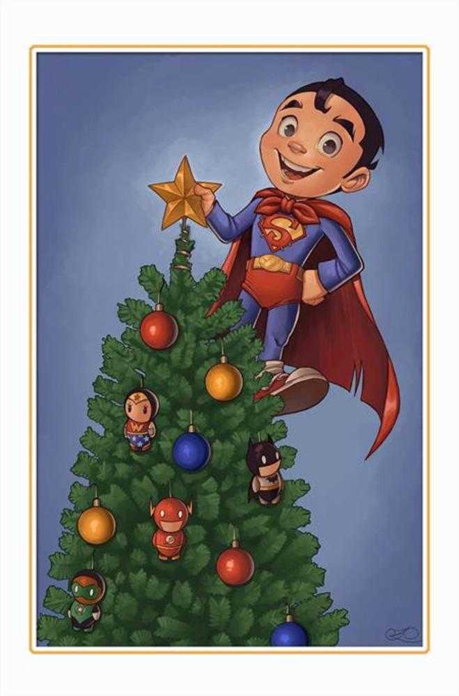 Superman #21 Cover E Chrissie Zullo DC Winter Wonderland Card Stock Variant