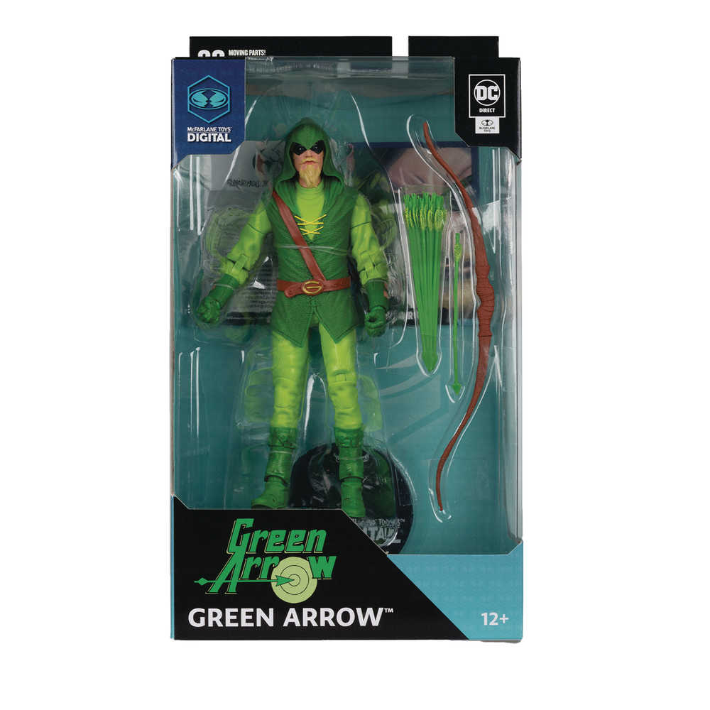 DC Multiverse Digital 7in Wv2 Classic Green Arrow Action Figure  (