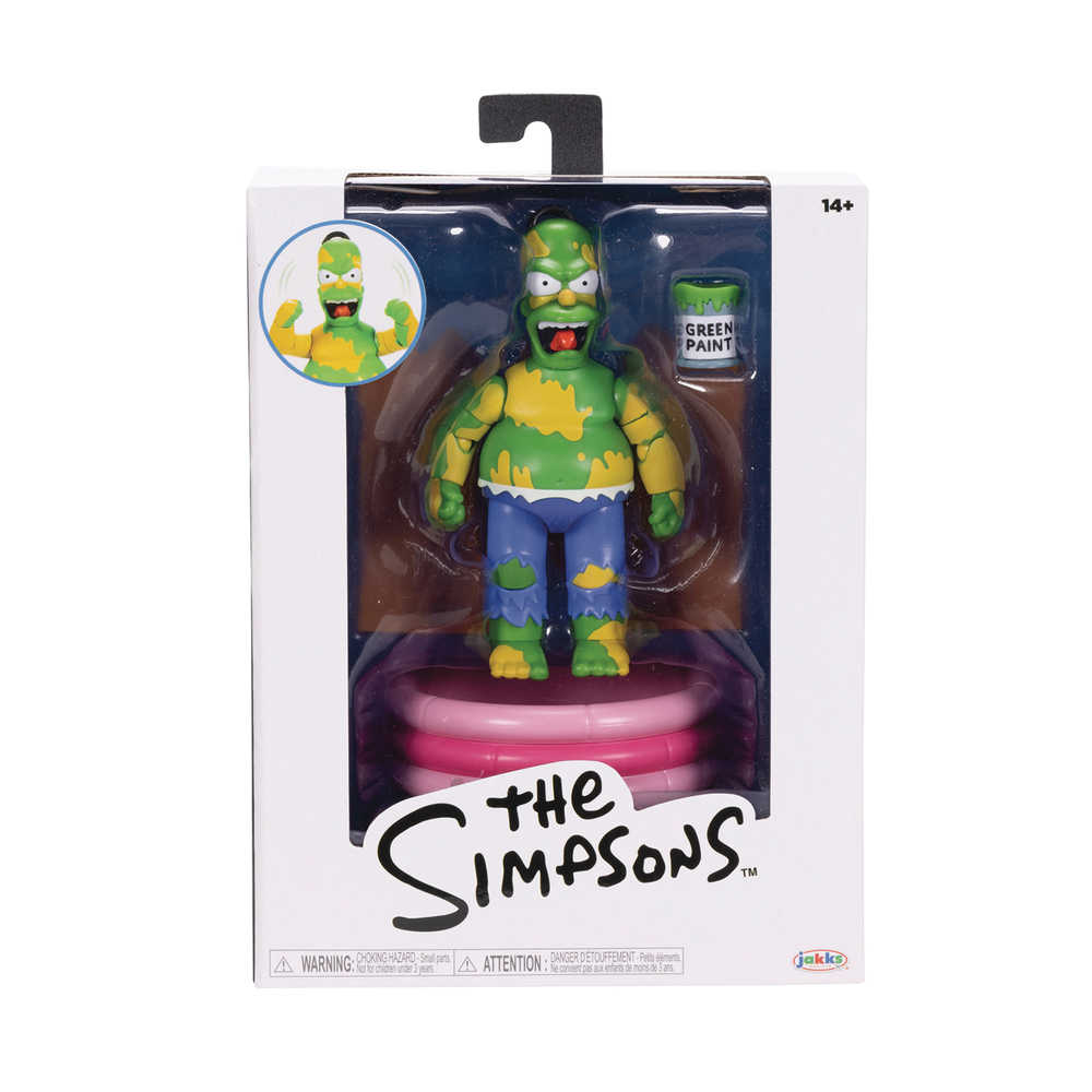 Simpsons Premium 5in Furious Homer Action Figure