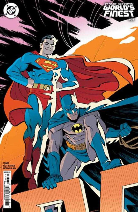 Batman Superman Worlds Finest #35 Cover E 1 in 25 Ethan Young Card Stock Variant