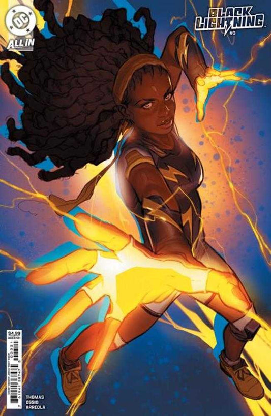 Black Lightning #3 Cover B Joshua Sway Swaby Card Stock Variant