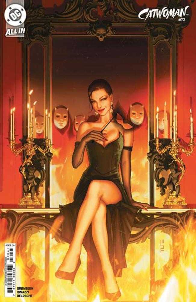 Catwoman #72 Cover E 1 in 25 W Scott Forbes Card Stock Variant